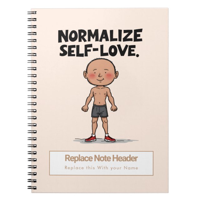 Personalised Motivational Notebook (Front)