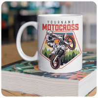 Personalised Motocross Racing Dirt Bike Trail Ride