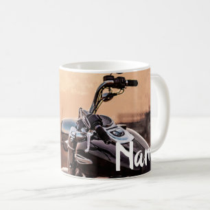 Personalised Motorcycle Biker Design Coffee Mug