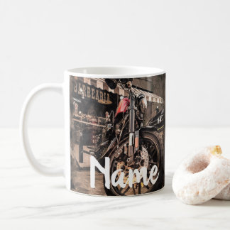 Personalised Motorcycle Biker Design Coffee Mug