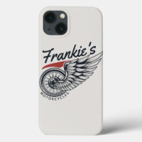 Personalised Motorcycles Flying Tire Biker Shop 