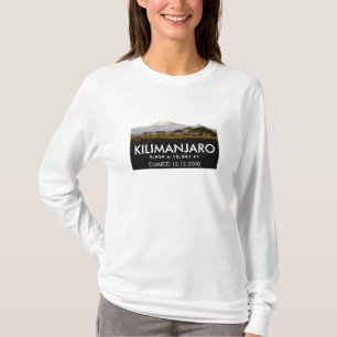 Personalised Mount Kilimanjaro Climb Commemorative T-Shirt
