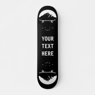 Personalised - Mountain on Skateboard