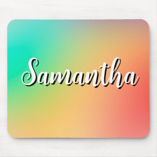 Personalised  mouse pad (Front)