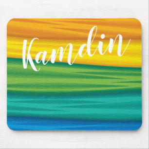 Personalised Mouse Pad lgbtq rainbow flag lesbian