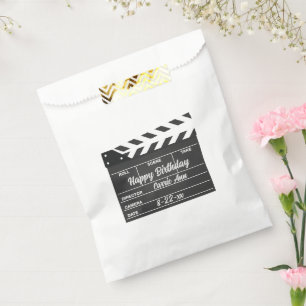 Personalised Movie Clapboard   Favour Bags