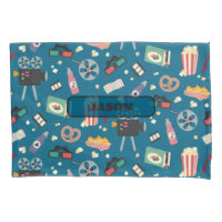 Personalised Movie Night Film Popcorn Pattern