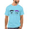 Personalised Mr. & Mr. Moustache T-Shirt