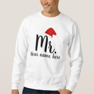 Personalised Mr. Santa Sweatshirt