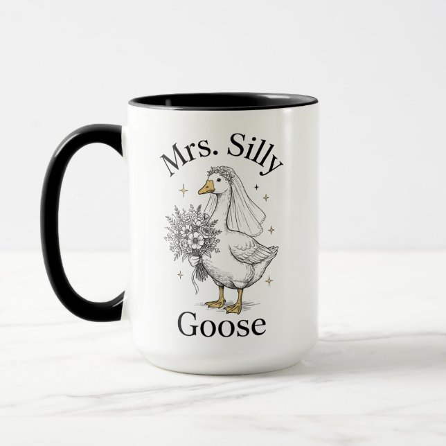Personalised Mrs. Silly Goose Mug (Left)