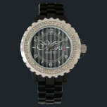 Personalised Mrs. Wife Bride His Hers Newly Weds<br><div class="desc">A classic monogram for Mr. and Mrs. for newly weds established couples mum dad girlfriend or boyfriend. A perfect last minute fashion watch gift idea. Mr. and Mrs. Husband Wife His Hers Newly Weds on a custom gift to wear or to share. Embroidery designs you can easily personalise are available...</div>