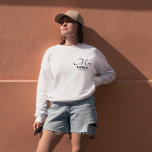 Personalised Mrs with name,Engagement, bride  Swea Sweatshirt<br><div class="desc">Personalised Mrs with name, Engagement,  bride sweatshirt, sweatshirt with her last name,  Mrs. Sweatshirt Bride sweatshirt personalised,  Honeymoon shirt,  ideal gift for women,  bride,  wedding gifts</div>