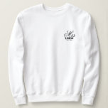 Personalised Mrs with name,Engagement, bride  Sweatshirt<br><div class="desc">Personalised Mrs with name, Engagement,  bride sweatshirt, sweatshirt with her last name,  Mrs. Sweatshirt Bride sweatshirt personalised,  Honeymoon shirt,  ideal gift for women,  bride,  wedding gifts</div>