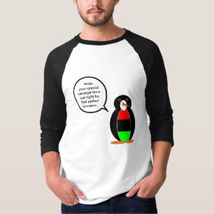Personalised Ms Penguin African Diaspora Talking T-Shirt