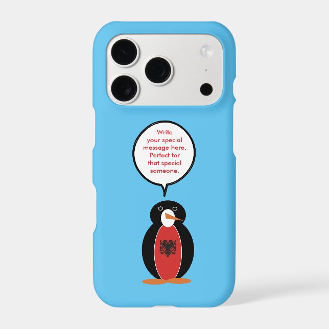Personalised Ms. Penguin Albania (Back)