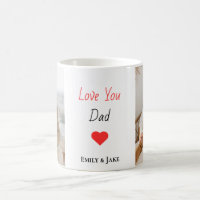 Personalised Mug Father’s Day Gift with Kids Names