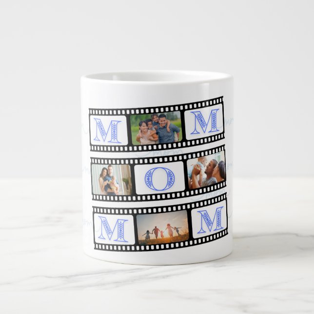 Personalised Mug for Mum! Add 4 of your own photos (Front)