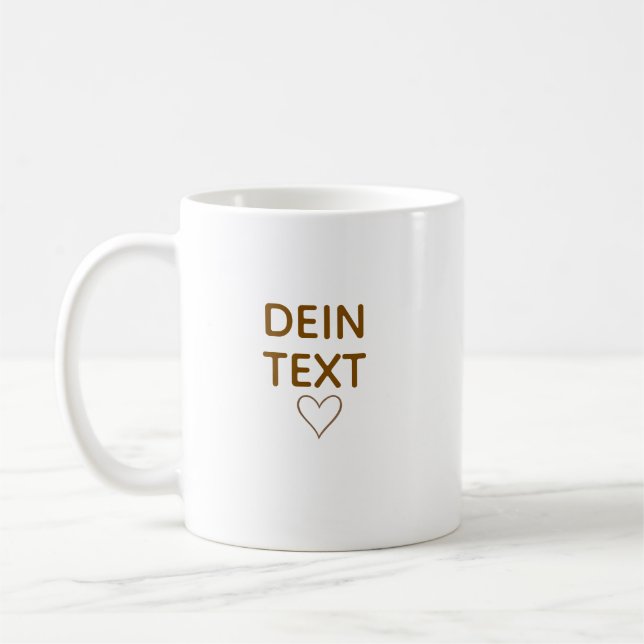 Personalised Mug with Custom Message - Gift for Mo (Left)