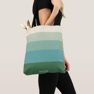 Personalised Multicolor 5 Stripes Tote Bag
