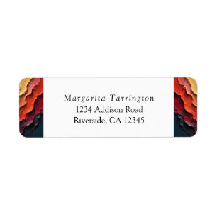Personalised Multicolor Faux Paint Drippings