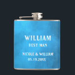 Personalised Multicolor Water Scene Hip Flask<br><div class="desc">Personalised Multicolor Water Scene Flask</div>