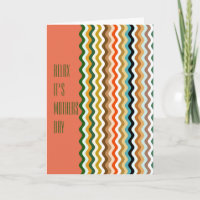 Personalised Multicolored Wavy Zigzag Pattern