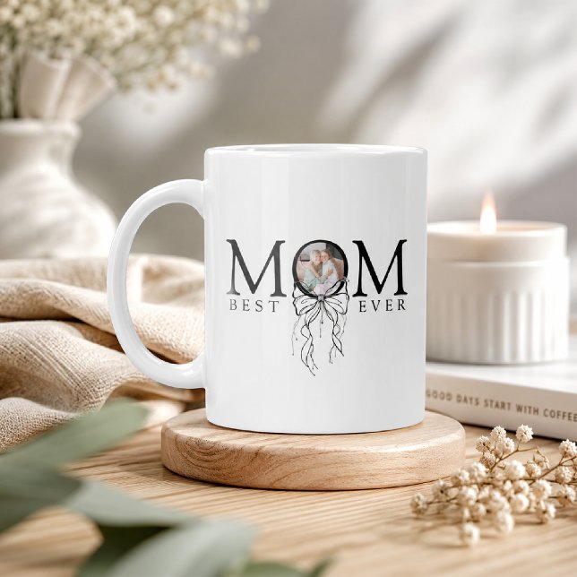 Personalised Mum Best Ever Photo Coffee Mug (Creator Uploaded)