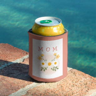 Personalised Mum Insulated Can Holder Mothers Day Can Cooler