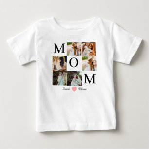 personalised mum picture mothers day gift Photo Baby T-Shirt