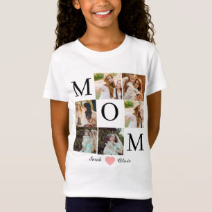 personalised mum picture mothers day gift Photo T-Shirt
