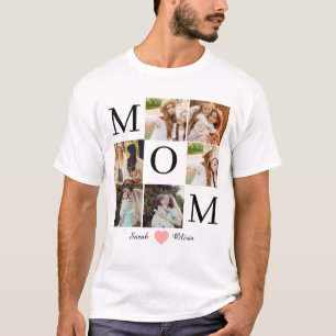personalised mum picture mothers day gift Photo T-Shirt