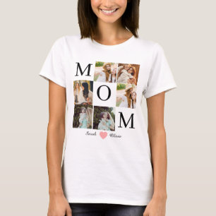 personalised mum picture mothers day gift Photo T-Shirt