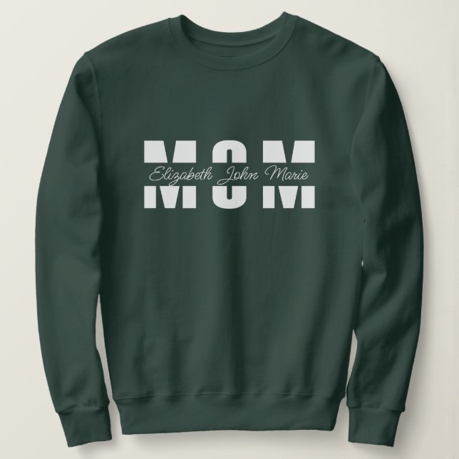 Personalised mum shirt  (Design Front)
