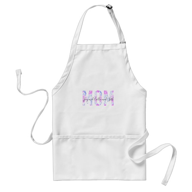 Personalised Mum Standard Apron (Front)