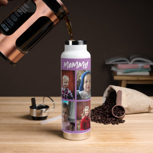 Personalised Mummy Children's Photos Water Bottl Bottle