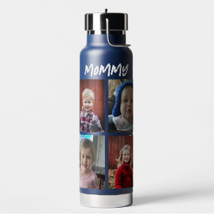 Personalised Mummy Children's Photos Water Bottle