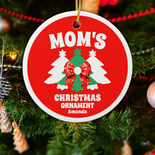 Personalised Mum's Christmas Tree Ornament