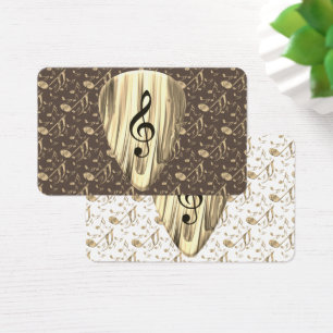 Personalised Music Note Guitar Pick