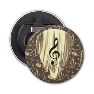 Personalised Music Note Guitar Pick Bottle Opener