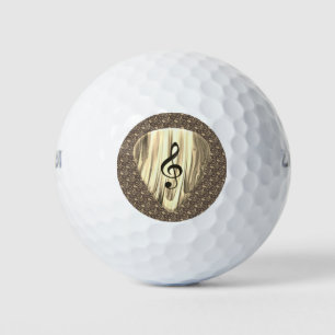 Personalised Music Note Guitar Pick  Golf Balls