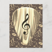 Personalised Music Note Guitar Pick 