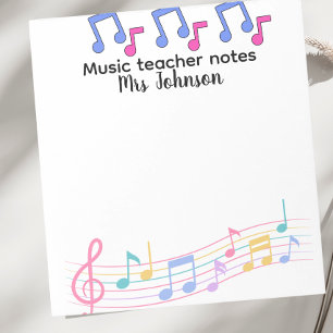 Personalised music  teacher music note teacher day