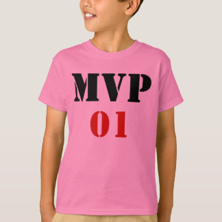 Personalised MVP T-Shirt w/name on back