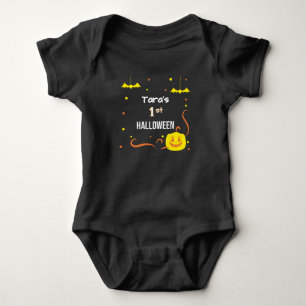 Personalised My 1st Halloween Baby Bodysuit