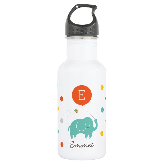 Personalised | My Balloon 532 Ml Water Bottle (Front)