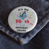 Personalised My Birthday Cruise Cocktail Anchor