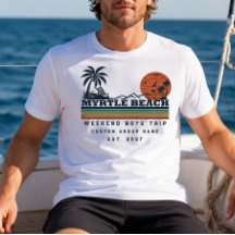Personalised Myrtle Beach Weekend Bachelor Party