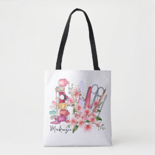 Personalised Nail Tech Tote Bag