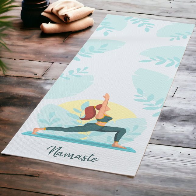 Personalised Namaste Design - Custom Fitness &  Yoga Mat (Creator Uploaded)