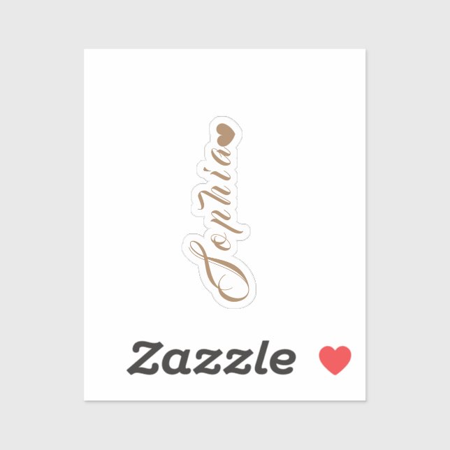 Personalised name  (Sheet)